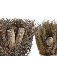 Plante décorative Home ESPRIT Fleur 13 x 13 x 25 cm (2 Unités) (12 Unités) 2