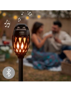 Haut-Parleur Sans Fil avec LED Effet Flamme Spekkle InnovaGoods