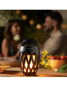 Haut-Parleur Sans Fil avec LED Effet Flamme Spekkle InnovaGoods 2