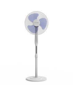 Ventilateur sur Pied Universal Blue ZERMATT 7045W Bleu Blanc 45 W