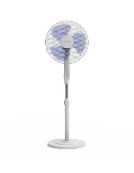 Ventilateur sur Pied Universal Blue ZERMATT 7045W Bleu Blanc 45 W