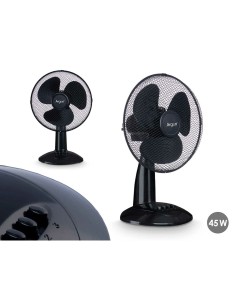 Ventilateur de Bureau Argon FT-26A-B Noir 45 W 27 x 51 x 33,5 cm 2