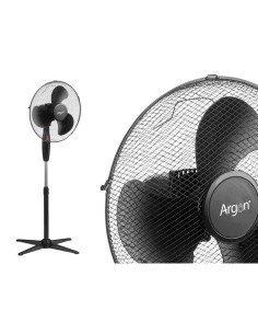 Ventilateur sur Pied Argon FS-40B-B Noir 45 W 43 x 60 x 102 cm 2