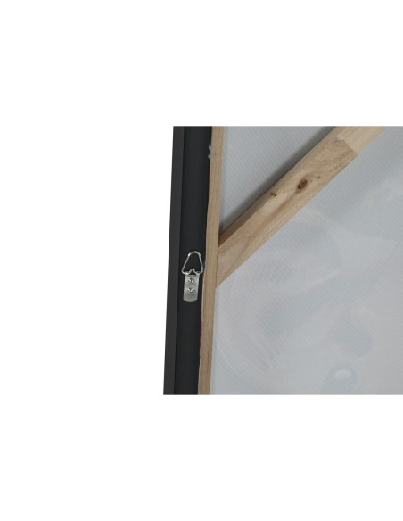 Cadre Home ESPRIT Moderne Urbaine 80 x 3,5 x 80 cm (2 Unités)