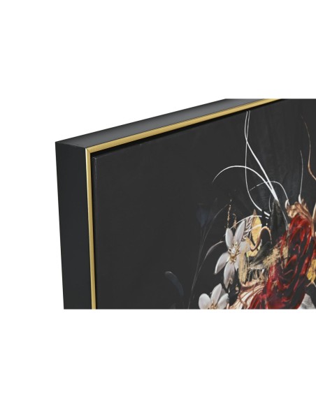 Cadre Home ESPRIT Noir Vert chica 80 x 3,5 x 120 cm (2 Unités)