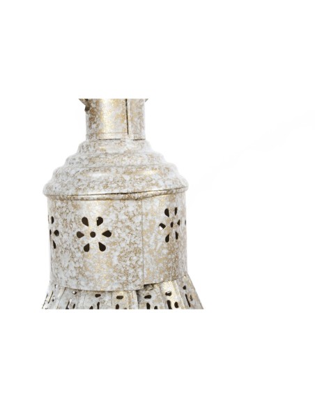 Suspension Home ESPRIT Blanc Doré Métal 40 W 40 x 40 x 55 cm