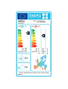 Air Conditionné pour Conduits DAITSU ELECTRIC ACD36KDBS A+ A++ 3000 W 2800 W 2