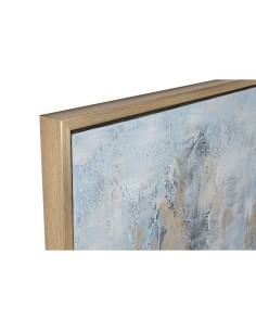 Cadre Home ESPRIT Bleu Blanc Abstrait Moderne 187 x 3,8 x 126 cm 2