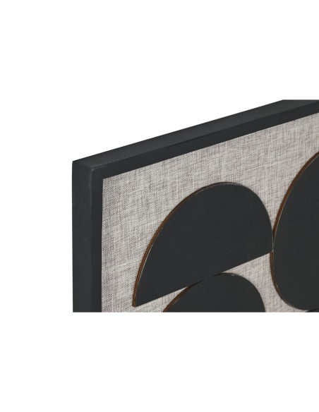 Cadre Home ESPRIT Noir Beige Moderne 60 x 3 x 80 cm (2 Unités)
