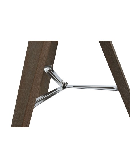 Lampe de bureau Home ESPRIT Blanc Marron Bois 36 x 36 x 60 cm