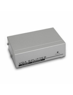 Commutateur VGA avec 4 Ports Aisens A116-0085 Gris Argenté