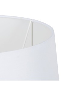 Lampe de bureau Blanc Noir Doré Fer 40 W 33 x 33 x 63,5 cm 2