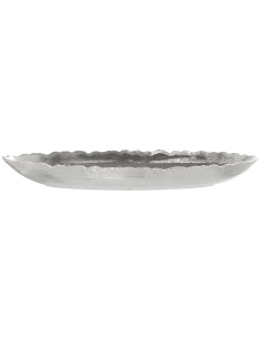Centre de Table Alexandra House Living Argenté Céramique 5 x 41 x 18 cm 2