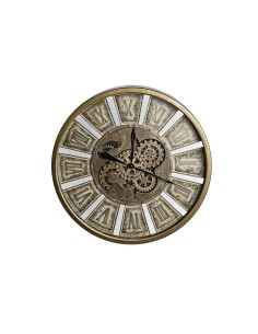 Horloge Murale DKD Home Decor Engrenage Doré Fer 72 x 8,5 x 72 cm