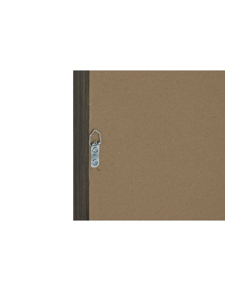 Toile Home ESPRIT Blanc Beige Feuille d'une plante Urbaine 50 x 4 x 60 cm (2 Unités)
