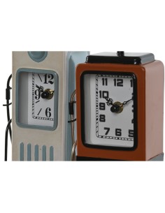 Horloge de table Home ESPRIT Multicouleur Métal Vintage 2