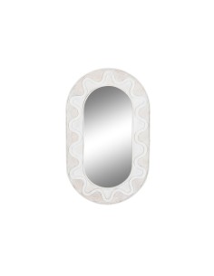 Miroir mural DKD Home Decor Blanc