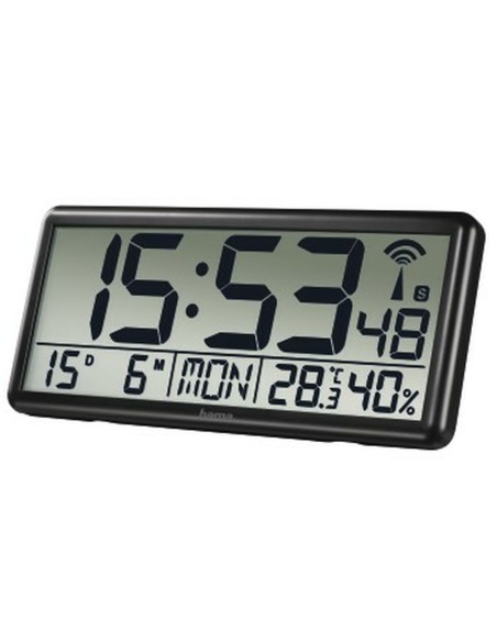 Horloge Murale Hama Jumbo Noir Plastique