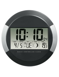 Horloge Murale Hama PP-245 Noir Plastique Moderne