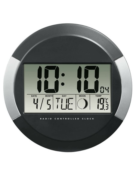 Horloge Murale Hama PP-245 Noir Plastique Moderne
