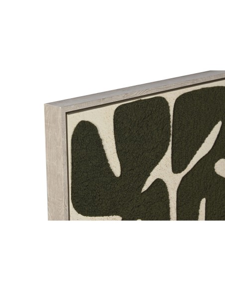 Cadre Home ESPRIT Vert Beige Abstrait Moderne (2 Unités)