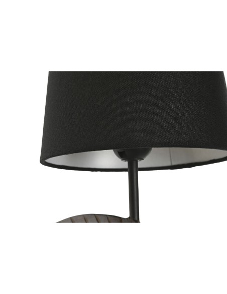 Applique Home ESPRIT Noir Brun foncé Colonial Cheval 220 V 18 x 21,5 x 50,5 cm (2 Unités)