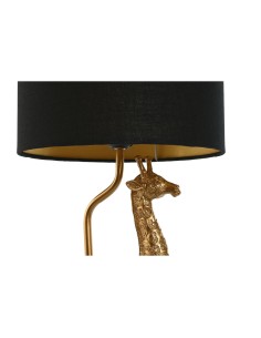 Lampe de bureau Home ESPRIT Noir Doré 20 x 20 x 53 cm 2