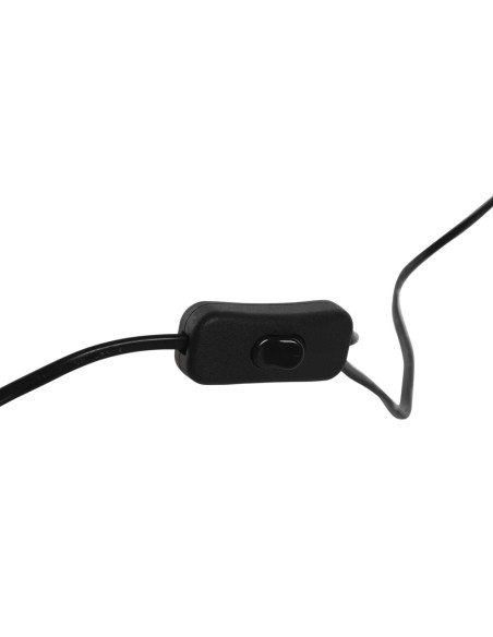 Lampe de bureau Home ESPRIT Noir Doré 20 x 20 x 53 cm