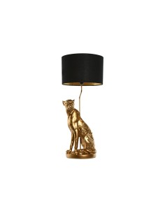 Lampe de bureau Home ESPRIT Noir Doré 33 x 33 x 78,5 cm