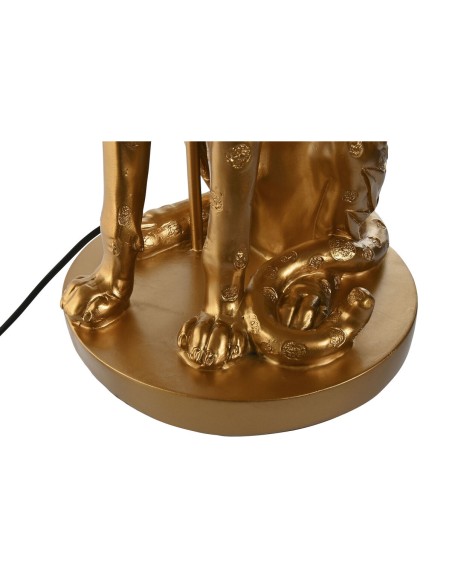 Lampe de bureau Home ESPRIT Noir Doré 33 x 33 x 78,5 cm