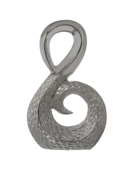 Figurine Décorative Alexandra House Living Argenté Céramique 23,5 x 9 x 38 cm