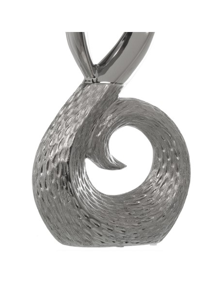 Figurine Décorative Alexandra House Living Argenté Céramique 23,5 x 9 x 38 cm