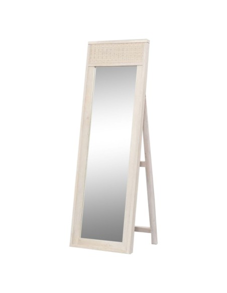 Miroir sur pied Home ESPRIT Bois de manguier 58 x 8 x 175 cm