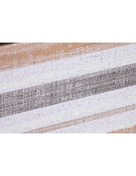 Cadre Home ESPRIT Marron Beige polystyrène Toile Urbaine 52,5 x 2,8 x 52,5 cm (2 Unités)