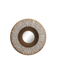 Miroir mural Home ESPRIT Cuivre 70 x 8,5 x 70 cm