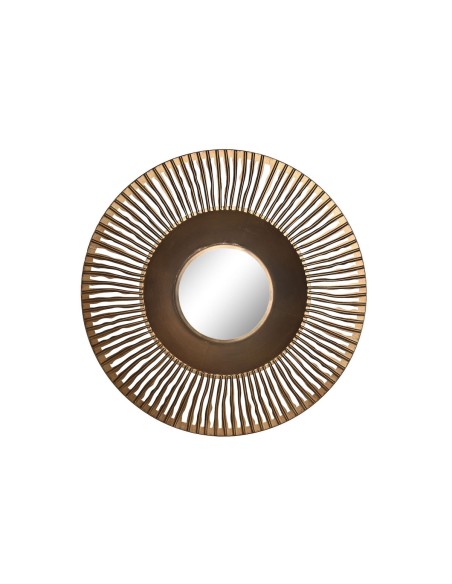 Miroir mural Home ESPRIT Cuivre 70 x 8,5 x 70 cm