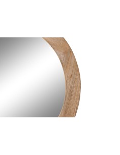 Miroir mural DKD Home Decor Marron Naturel Alpino 66 x 5 x 66 cm 2