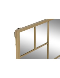 Miroir mural Home ESPRIT Doré 90 x 2 x 90 cm 2