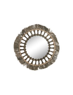 Miroir mural Home ESPRIT Naturel Tropical 60 x 2,5 x 60 cm
