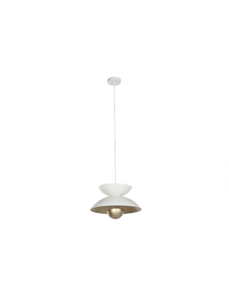 Suspension Home ESPRIT Blanc Doré Métal 50 W 36 x 36 x 22 cm