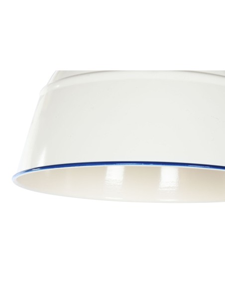 Suspension Home ESPRIT Bleu Blanc Métal 50 W 32,5 x 32,5 x 30 cm