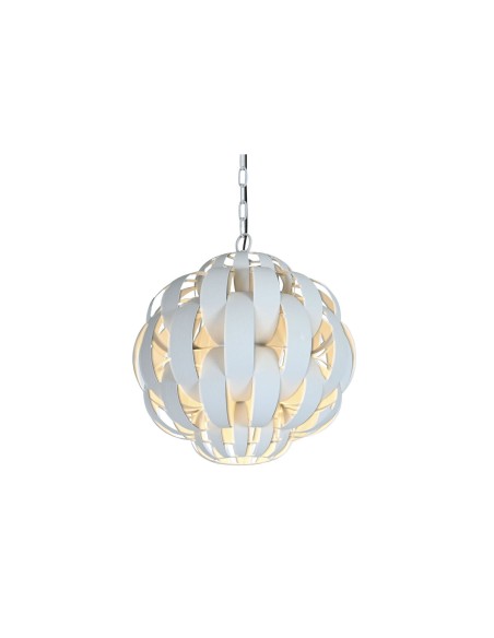 Suspension Home ESPRIT Blanc Métal 50 W 50 x 50 x 53 cm
