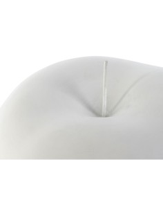 Figurine Décorative Home ESPRIT Blanc Pomme Urbaine 21 x 20 x 23 cm 21 X 20 X 21 CM (2 Unités) 2
