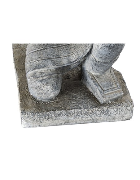 Figurine Décorative Home ESPRIT Gris clair Oriental Guerrier 39 x 35 x 78 cm 33 x 34 x 76 cm