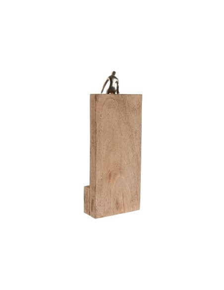Figurine Décorative Home ESPRIT Marron Argenté Naturel 15 x 10 x 39 cm