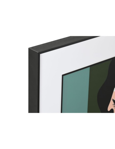 Cadre Home ESPRIT Abstrait Urbaine 80 x 3,5 x 80 cm (2 Unités)
