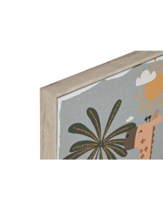 Cadre Home ESPRIT Enfant animaux 30 x 3 x 40 cm (4 Unités) 2