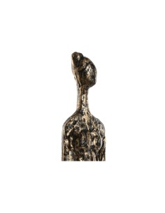 Figurine Décorative Home ESPRIT Noir Gris foncé Moderne Personnes 11,5 x 11,5 x 70 cm 2
