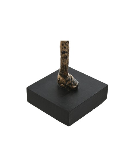 Figurine Décorative Home ESPRIT Noir Gris foncé Moderne Personnes 11,5 x 11,5 x 70 cm