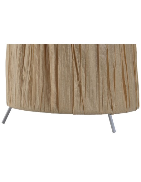 Lampe de bureau Home ESPRIT Marron Métal Raphia 50 W 220 V 27 x 27 x 40 cm